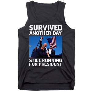 Donald Trump Survived Another Day Running Tank Top