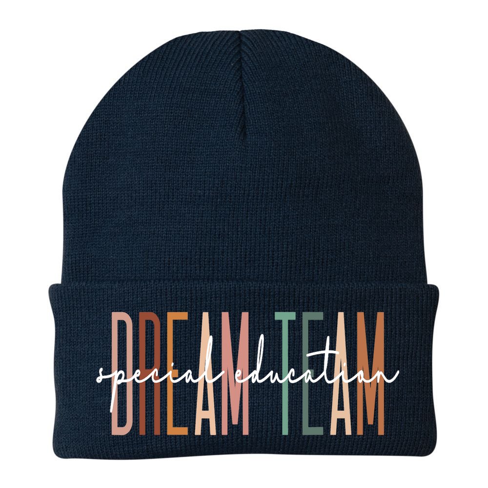 Dream Team Special Education Squad Special Education Teacher Beanie