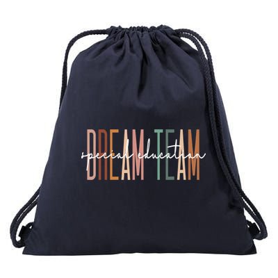 Dream Team Special Education Squad Special Education Teacher Drawstring Bag