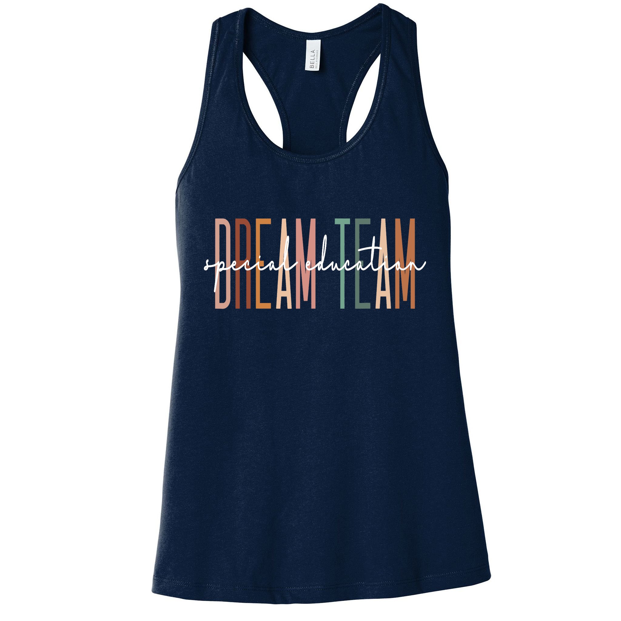Dream Team Special Education Squad Special Education Teacher Womens Tank Top