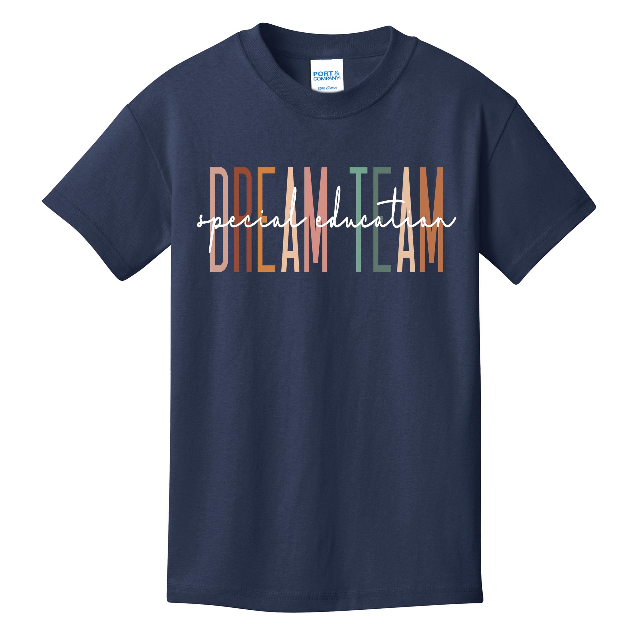 Dream Team Special Education Squad Special Education Teacher Kids T-Shirt