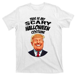 Donald Trump Scary Halloween Gag President Costume Gag T-Shirt