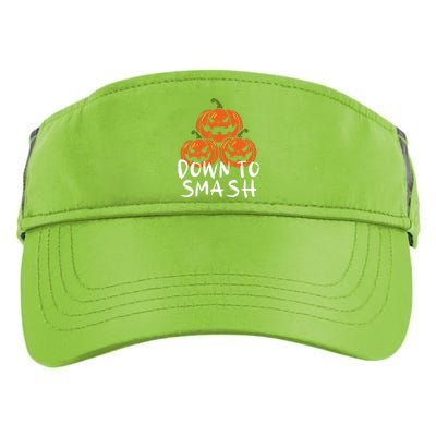 Down To Smash Pumpkin Halloween Adult Drive Performance Visor