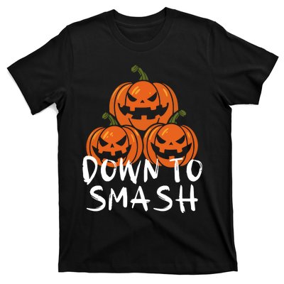 Down To Smash Pumpkin Halloween T-Shirt