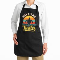 Determined Turtle - Save The Turtles Apron