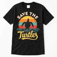 Determined Turtle - Save The Turtles Tall T-Shirt