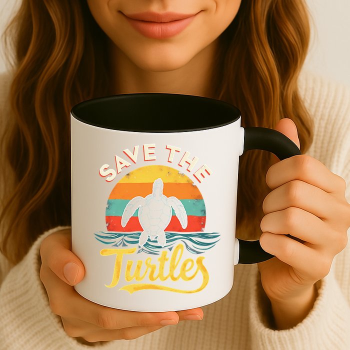 Determined Turtle - Save The Turtles Mug