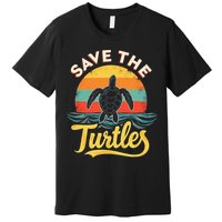 Determined Turtle - Save The Turtles Premium T-Shirt