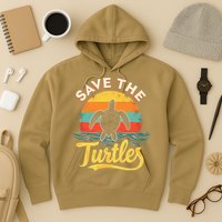 Determined Turtle - Save The Turtles Hoodie