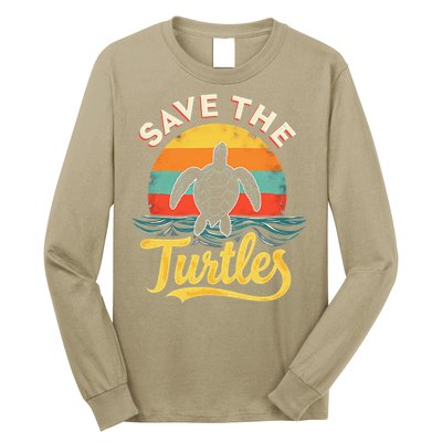 Determined Turtle - Save The Turtles Long Sleeve Shirt