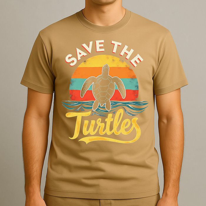 Determined Turtle - Save The Turtles T-Shirt