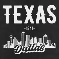 Dallas Texas Skyline Adult Drive Performance Visor
