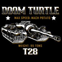 Doom Turtle T28 Super Heavy Tank Button