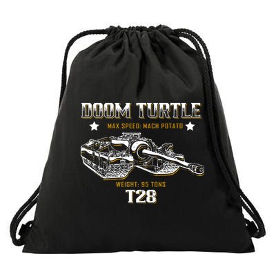 Doom Turtle T28 Super Heavy Tank Drawstring Bag