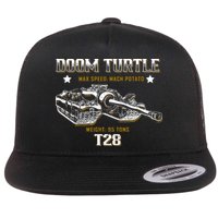 Doom Turtle T28 Super Heavy Tank Flat Bill Trucker Hat