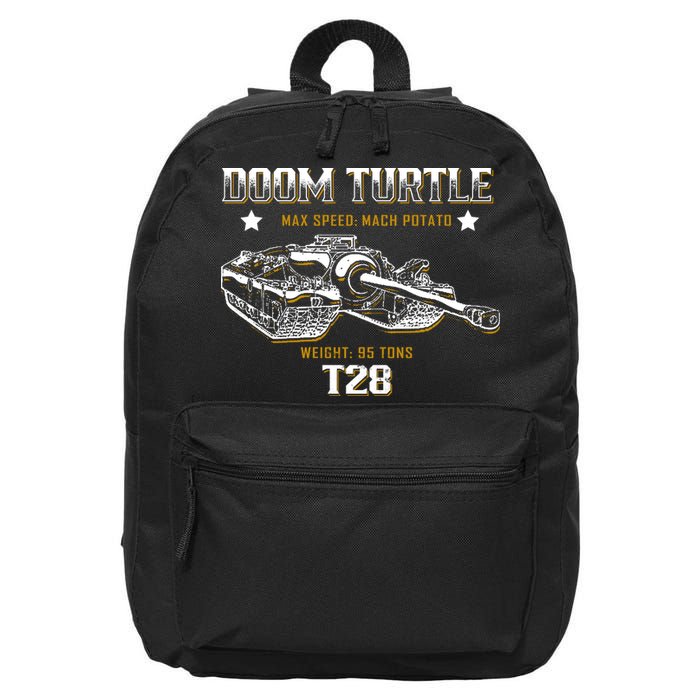 Doom Turtle T28 Super Heavy Tank 16 in Basic Backpack
