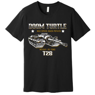 Doom Turtle T28 Super Heavy Tank Premium T-Shirt