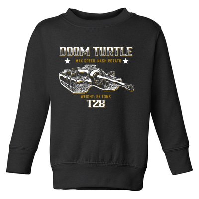 Doom Turtle T28 Super Heavy Tank Toddler Sweatshirt