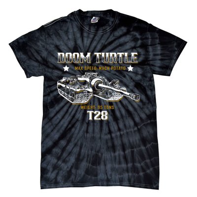 Doom Turtle T28 Super Heavy Tank Tie-Dye T-Shirt