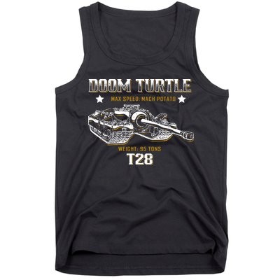 Doom Turtle T28 Super Heavy Tank Tank Top