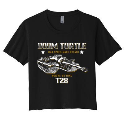 Doom Turtle T28 Super Heavy Tank Crop Top
