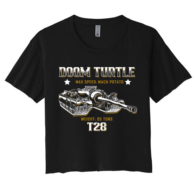 Doom Turtle T28 Super Heavy Tank Crop Top