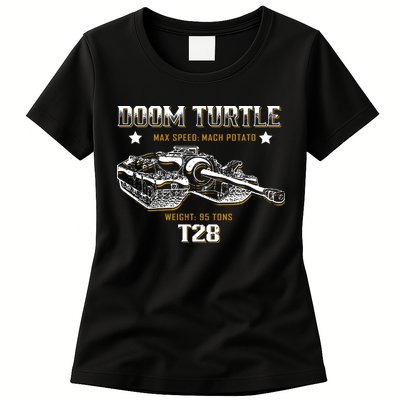 Doom Turtle T28 Super Heavy Tank Womens T-Shirt