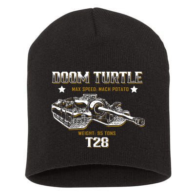 Doom Turtle T28 Super Heavy Tank Short Acrylic Beanie