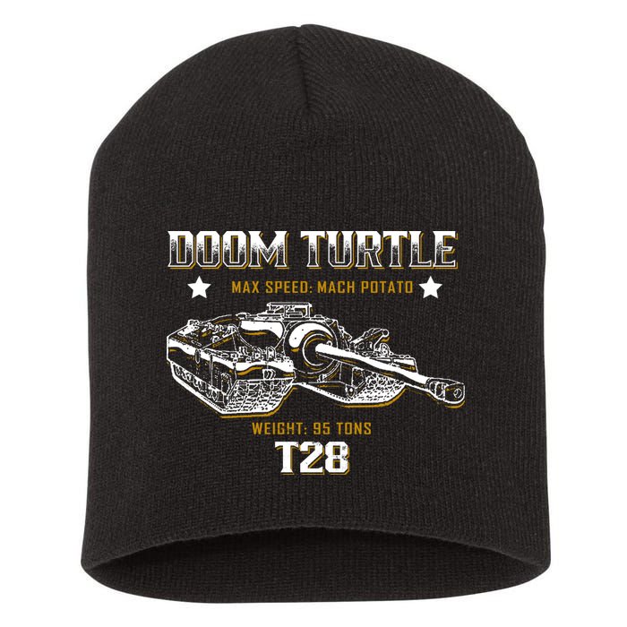 Doom Turtle T28 Super Heavy Tank Short Acrylic Beanie