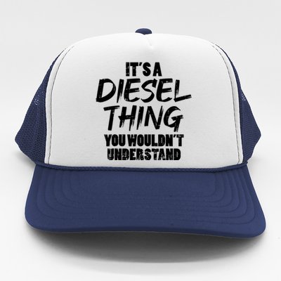 Diesel Thing Trucking Truck Driver Trucker Mechanic Gift Trucker Hat