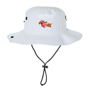 Dachshund Through The White Snow Retro Dachshund Lover Owner Gift Legacy Cool Fit Booney Bucket Hat