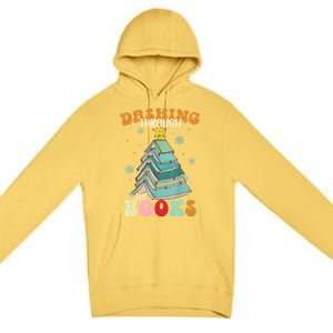 Dashing Through The Books Funny Book Christmas Tree Teacher Great Gift Premium Pullover Hoodie