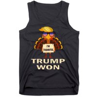 Donald Trump Thanksgiving IM Thankful Donald Won Tank Top