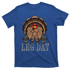 Deadlifting Turkey Thanksgiving Leg Day Deadlift T-Shirt