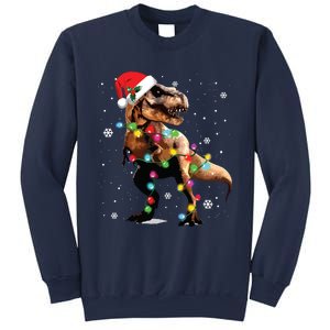 Dinosaur Trex Tree Christmas Sweater Xmas Pet Dino Trex Sweatshirt