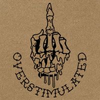 Dont Talk To Me When Im Overstimulated Skeleton Cotton Canvas Backpack