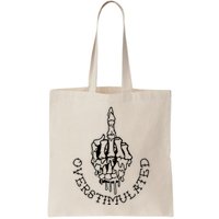 Dont Talk To Me When Im Overstimulated Skeleton Bag