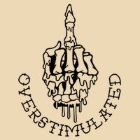 Dont Talk To Me When Im Overstimulated Skeleton Bag