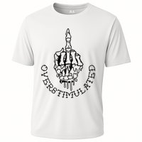 Dont Talk To Me When Im Overstimulated Skeleton Performance Shirt