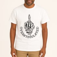 Dont Talk To Me When Im Overstimulated Skeleton Tall T-Shirt