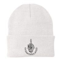 Dont Talk To Me When Im Overstimulated Skeleton Beanie