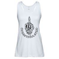 Dont Talk To Me When Im Overstimulated Skeleton Ladies Essential Flowy Tank