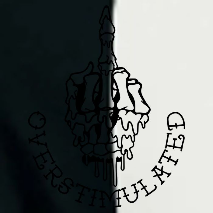Dont Talk To Me When Im Overstimulated Skeleton Infant Baby Jersey Bodysuit