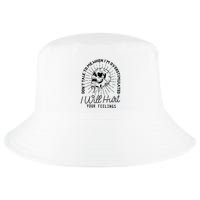 Dont Talk To Me When Im Overstimulated Skeleton Cool Comfort Performance Bucket Hat