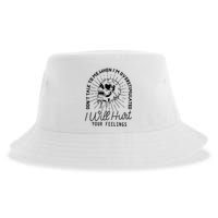 Dont Talk To Me When Im Overstimulated Skeleton Sustainable Bucket Hat