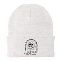 Dont Talk To Me When Im Overstimulated Skeleton Beanie
