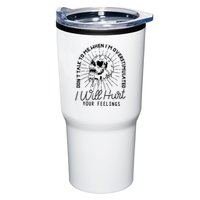 Dont Talk To Me When Im Overstimulated Skeleton Tumbler