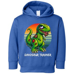 Dinosaur Trainer Trex Birthday Retro Halloween Adults Gift Toddler Hoodie