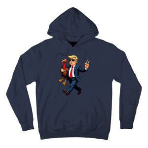 Donald Trump Turkey Pumpkin Thanksgiving Day Tall Hoodie