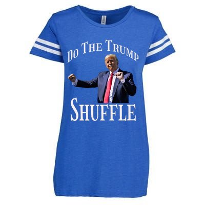 Do The Trump Shuffle Political Humor Dance Fun Enza Ladies Jersey Football T-Shirt